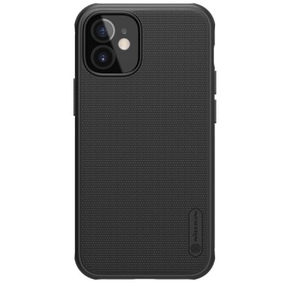 Apple iPhone 12 Mini „Nillkin“ Frosted Shield Pro melns vāciņš, apvalks | Vacins.lv