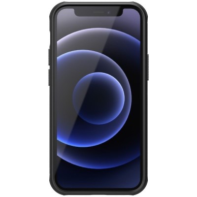 Appe iPhone 12 Mini „Nillkin“ Frosted Shield Pro чёрный чехол | Vacins.lv