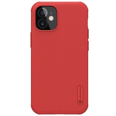 Apple iPhone 12 Mini „Nillkin“ Frosted Shield Pro sarkans vāciņš, apvalks | Vacins.lv