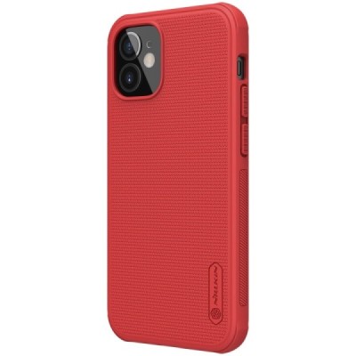 Apple iPhone 12 Mini „Nillkin“ Frosted Shield Pro sarkans vāciņš, apvalks | Vacins.lv