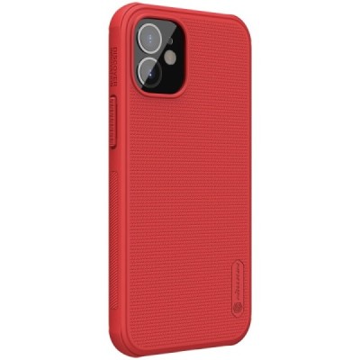 Apple iPhone 12 Mini „Nillkin“ Frosted Shield Pro sarkans vāciņš, apvalks | Vacins.lv