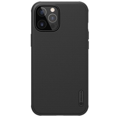 Apple iPhone 12 Pro Max „Nillkin“ Frosted Shield Pro чёрный чехол | Vacins.lv