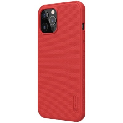 Apple iPhone 12 Pro Max „Nillkin“ Frosted Shield Pro красный чехол | Vacins.lv