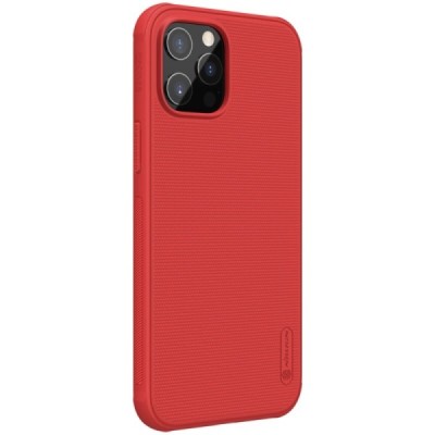 Apple iPhone 12 Pro Max „Nillkin“ Frosted Shield Pro красный чехол | Vacins.lv