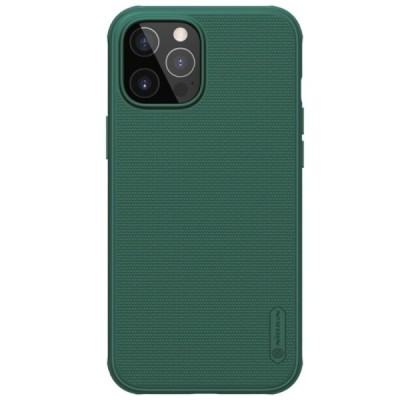 Apple iPhone 12 Pro Max „Nillkin“ Frosted Shield Pro зеленый чехол | Vacins.lv