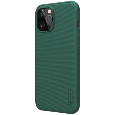 Apple iPhone 12 Pro Max „Nillkin“ Frosted Shield Pro zaļš vāciņš, apvalks | Vacins.lv