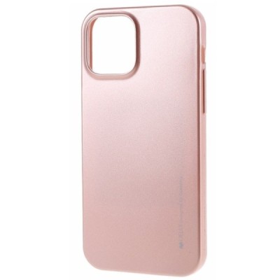 Apple iPhone 12 Pro Max Mercury твердый силиконовый чехол (TPU) - светло-розовый | Vacins.lv