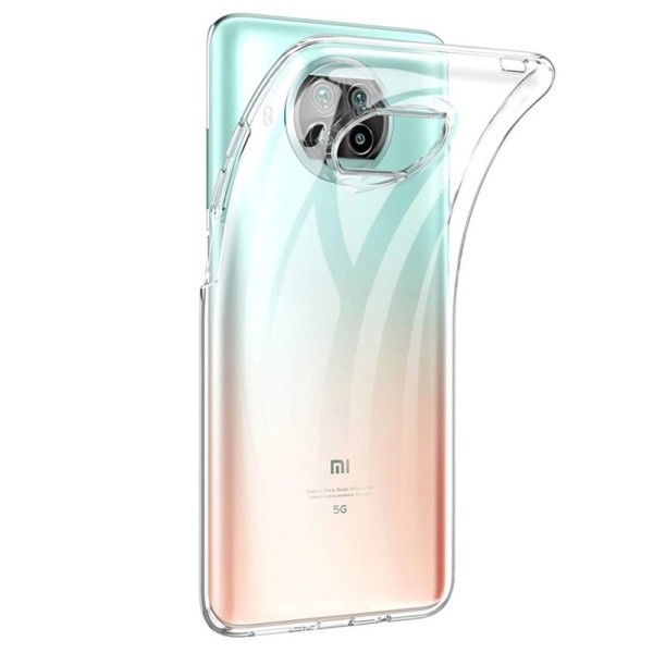 Cieta silikona (TPU) apvalks - dzidrs (Mi 10T Lite)