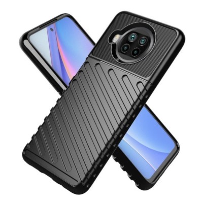 Xiaomi Mi 10T Lite 5G твердый силиконовый чехол из TPU чёрного цвета | Vacins.lv