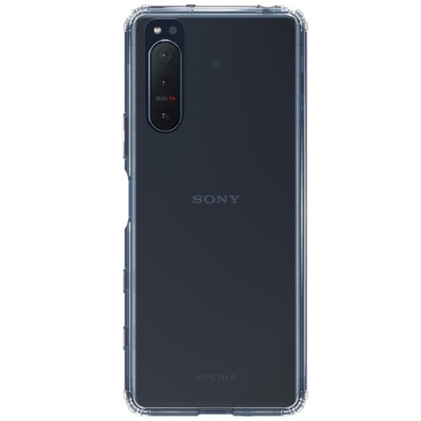 Твердый силиконовый чехол (TPU) - прозрачный (Xperia 5 II)