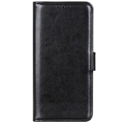 Nokia 8.3 открываемый чёрный кожаный чехол - книжка | Vacins.lv