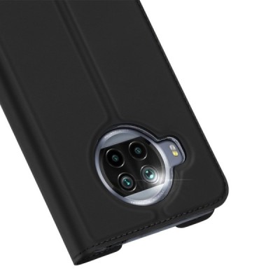 „Dux Ducis“ Skin серии Xiaomi Mi 10T Lite 5G чёрный кожаный чехол-книжка | Vacins.lv