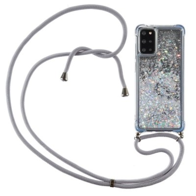 Samsung Galaxy S20 FE (Fan Edition) „Strap“ Shine твердый силиконовый чехол (TPU) - прозрачный | Vacins.lv
