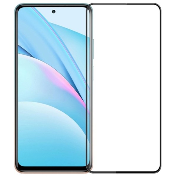 „Mofi“ Tempered Glass ekrāna aizsargstikls 0.26 mm - melns (Mi 10T / 10T Pro / 10T Lite)