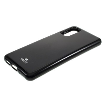 Samsung Galaxy S20 FE (Fan Edition) Mercury melns cieta silikona (TPU) apvalks | vacins.lv