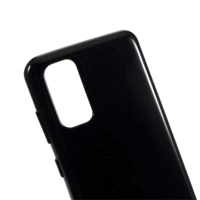 Samsung Galaxy S20 FE (Fan Edition) Mercury melns cieta silikona (TPU) apvalks | vacins.lv