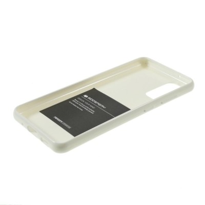 Samsung Galaxy S20 FE (Fan Edition) Mercury твердый силиконовый чехол (TPU) - белый | Vacins.lv