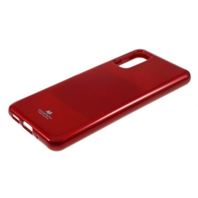 Samsung Galaxy S20 FE (Fan Edition) Mercury sarkans cieta silikona (TPU) apvalks | vacins.lv