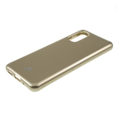 Samsung Galaxy S20 FE (Fan Edition) Mercury твердый силиконовый чехол (TPU) - золотой | Vacins.lv