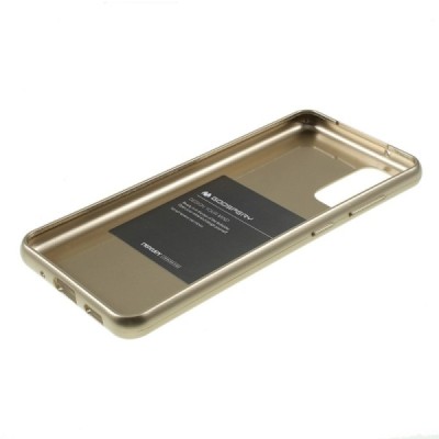Samsung Galaxy S20 FE (Fan Edition) Mercury твердый силиконовый чехол (TPU) - золотой | Vacins.lv
