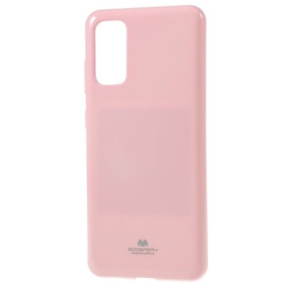 Samsung Galaxy S20 FE (Fan Edition) Mercury gaiši rozs cieta silikona (TPU) apvalks | vacins.lv