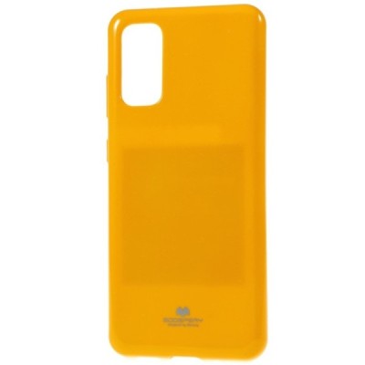 Samsung Galaxy S20 FE (Fan Edition) Mercury dzeltens cieta silikona (TPU) apvalks | vacins.lv