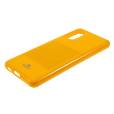 Samsung Galaxy S20 FE (Fan Edition) Mercury dzeltens cieta silikona (TPU) apvalks | vacins.lv