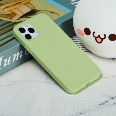 Apple iPhone 12 Pro Max твердый силиконовый (TPU) чехол зелёный | Vacins.lv