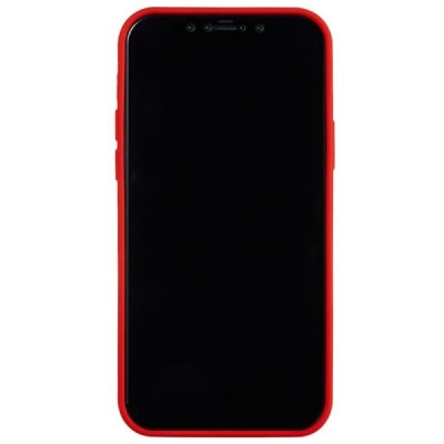 Apple iPhone 12 Mini твердый силиконовый (TPU) чехол красный | Vacins.lv