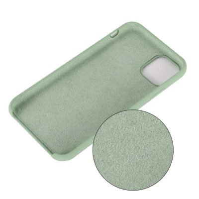 Apple iPhone 11 твердый силиконовый (TPU) чехол зелёный | Vacins.lv
