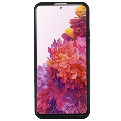 Samsung Galaxy S20 FE (Fan Edition) Shell (TPU) твердый силиконовый чехол - чёрный | Vacins.lv