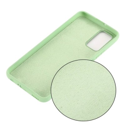 Samsung Galaxy S20 FE (Fan Edition) „Shell“ cieta silikona (TPU) zaļš apvalks | Vacins.lv