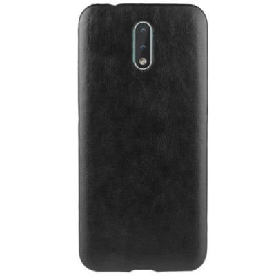 Soft Slim серии Nokia 2.3 чёрный кожаный чехол | Vacins.lv