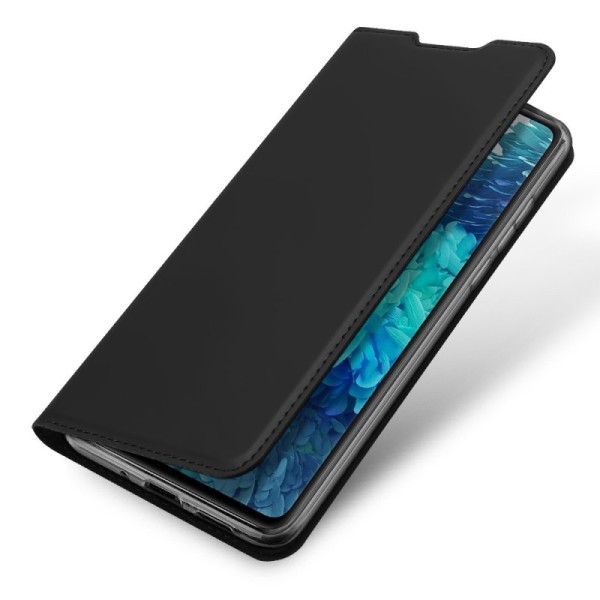 „Dux Ducis“ Skin atvērams maciņš - melns (Galaxy S20 FE)