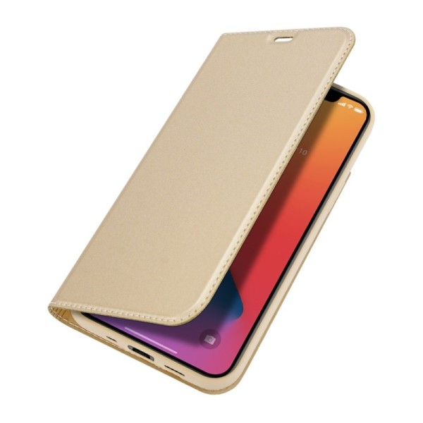 Чехол-книжка „Dux Ducis“ Skin - золотой (iPhone 12 Mini)
