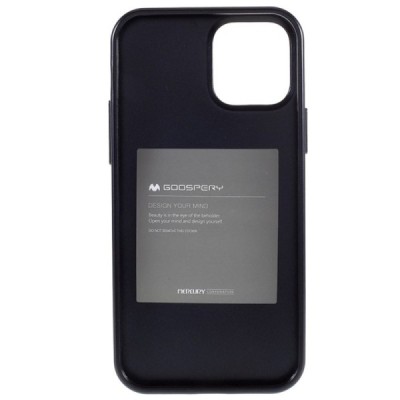 Apple iPhone 12 Mini Mercury melns cieta silikona (TPU) apvalks | vacins.lv