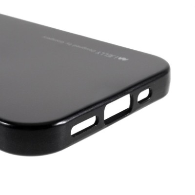 Apple iPhone 12 Mini Mercury melns cieta silikona (TPU) apvalks | vacins.lv