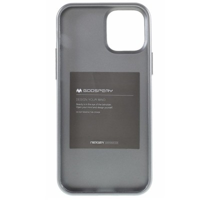 Apple iPhone 12 Mini Mercury твердый силиконовый чехол (TPU) - серый | Vacins.lv