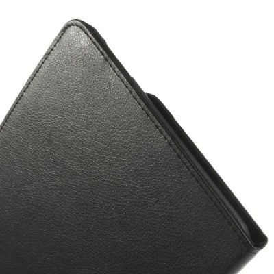 Samsung Galaxy Tab 4 10.1 T535 atverčiamas juodas dėklas, sukiojamas 360° / Priedai.lt