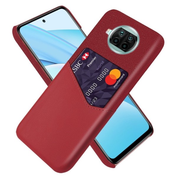 Кожаный чехол „KSQ“ Shell - красный (Mi 10T Lite)
