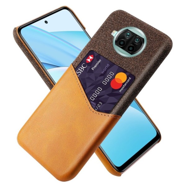 Кожаный чехол „KSQ“ Shell - коричневый (Mi 10T Lite)