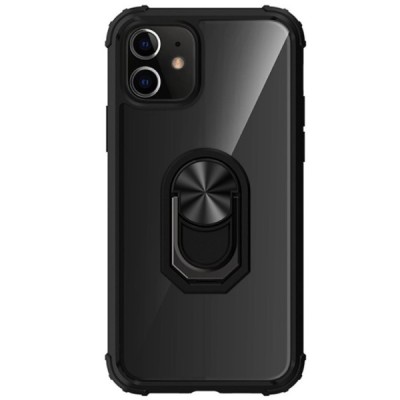 Apple iPhone 12 Mini „Kickstand“ усиленная защита – прозрачный, чехол – вставка | Vacins.lv