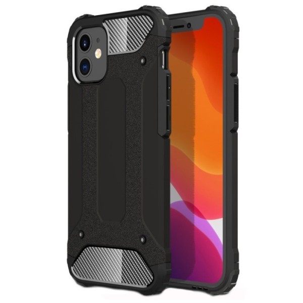 Pastiprinātas aizsardzības apvalks - melns (iPhone 12 Mini)