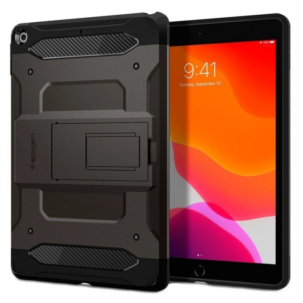 „Spigen“ Tough Armor Tech силенный защитный чехол - чёрный (iPad 10.2 2019 / 2020 / 2021)