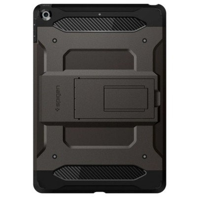 Apple iPad 10.2 (2019) Spigen Tough Armor Tech усиленный защитный чехол чёрный | Vacins.lv