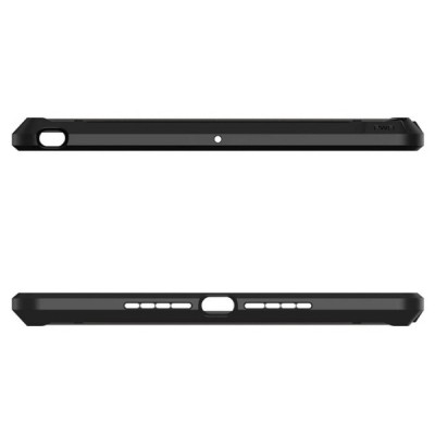 Apple iPad 10.2 (2019) Spigen Tough Armor Tech усиленный защитный чехол чёрный | Vacins.lv