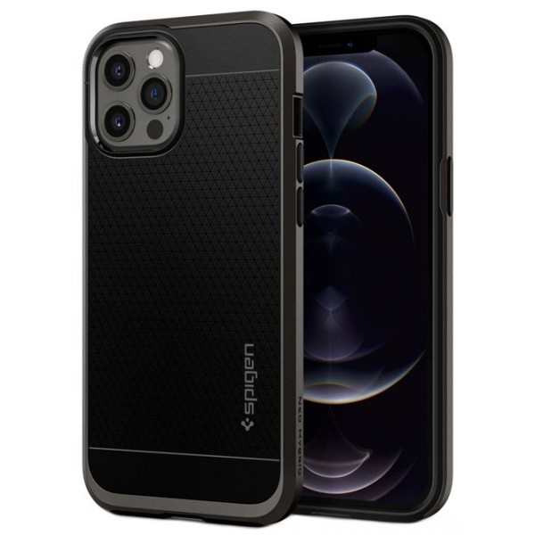 „Spigen“ Neo Hybrid чехол - чёрный (iPhone 12 Pro Max)