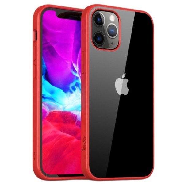 „IPAKY“ Royal чехол - прозрачный, красный (iPhone 12 Mini)
