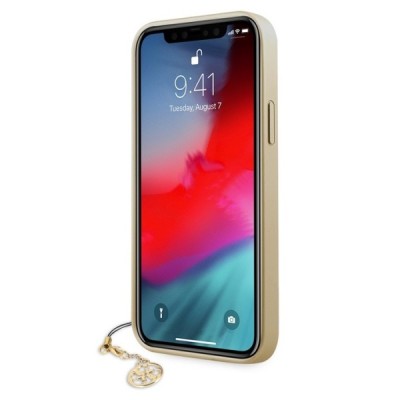 „Guess“ Apple iPhone 12 (12 Pro) чёрный твердый силиконовый чехол | Vacins.lv