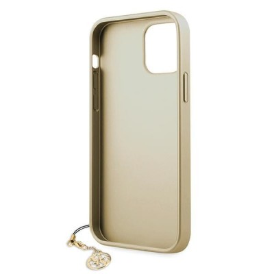 Apple iPhone 12 (12 Pro) „Guess“ brūns silikons apvalks | Vacins.lv